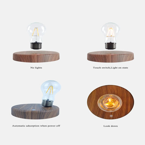 Magnetic Levitation Bulb Table Lamps for Living Room Ambiance