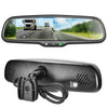 Master Tailgaters 10.5" Rear View Mirror with 4.3" LCD Screen | Rearview Universal Fit Mount | Auto Adjusting Brightness LCD | Anti Glare | Full Original Mirror Replacement | Easy to Install