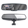 Master Tailgaters Rear View Mirror with Ultra Bright 4.5" Auto Adjusting Brightness LCD + HD 1080p DVR 360° Recorder - Universal Fit