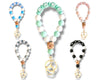 Mama Butterfly Bracelet Keychain Silicone Beaded Accessory