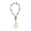 Mama Butterfly Bracelet Keychain Silicone Beaded Accessory