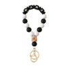 Mama Butterfly Bracelet Keychain Silicone Beaded Accessory
