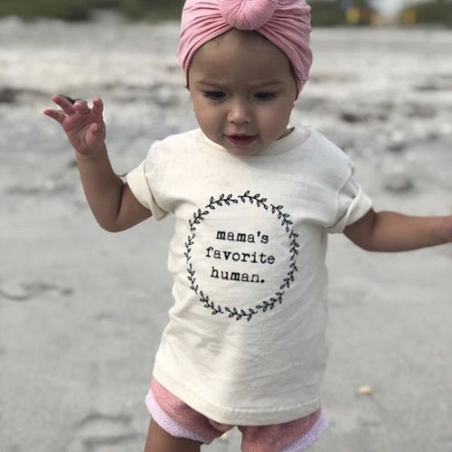 Mamas Favorite Human Organic Kids T-shirt