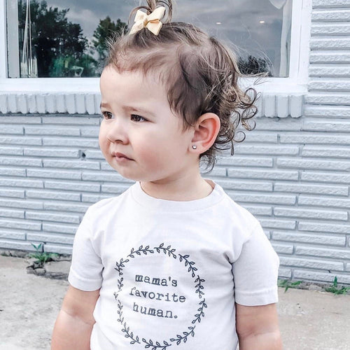 Mamas Favorite Human Organic Kids T-shirt