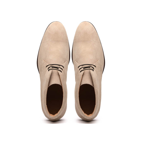 46-592-SND MARCO Suede Calfskin Chukka Boot Sand