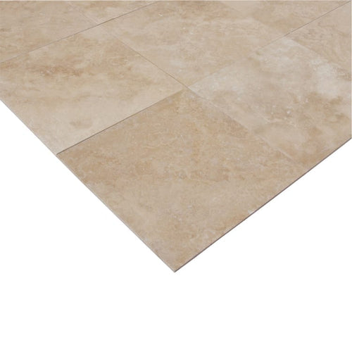 Medium Beige Premium Travertine Honed Floor and Wall Tile - Livfloors Collection