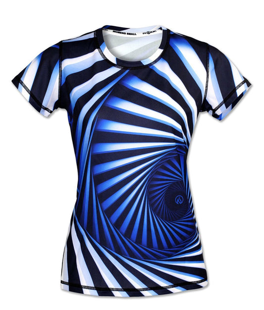 INKnBURN Women's Hypnotic Tech Shirt (X-Small)