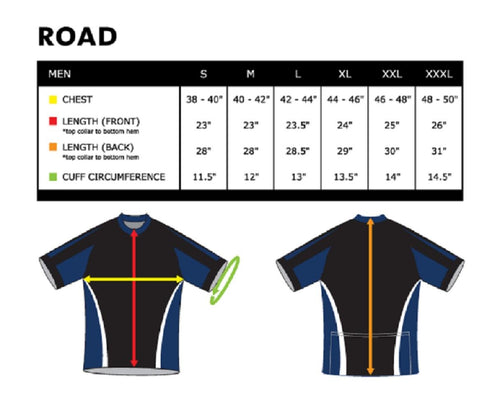 Yukon Men's Cycling Jersey (Large)
