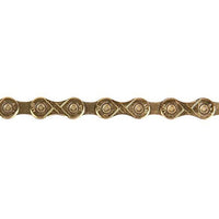 KMC X10 Bicycle Chain (Ti Gold, 1/2 x 11/128 - Inch, 116 Links)