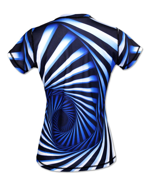 INKnBURN Women's Hypnotic Tech Shirt (X-Small)