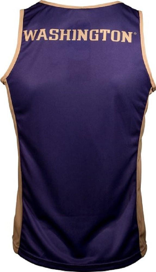 Washington Huskies Men's RUN/TRI Singlet (Small)