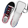 THEUS Men’s high top USA canvas shoes