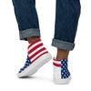 THEUS Men’s high top USA canvas shoes