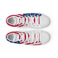 THEUS Men’s high top USA canvas shoes