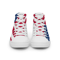 THEUS Men’s high top USA canvas shoes