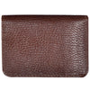 Mens Leather Wallet with Coin Pocket and ID Window