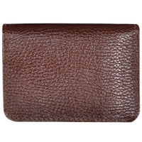Mens Leather Wallet with Coin Pocket and ID Window