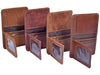 Mens Leather Wallet with Coin Pocket and ID Window