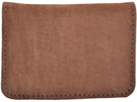 Mens Leather Wallet with Coin Pocket and ID Window