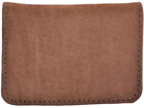Mens Leather Wallet with Coin Pocket and ID Window