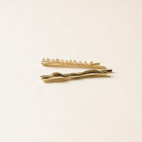 Freshwater Pearl Beaded Metal Hair Bobby Pins | Set of 4