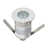 Mini Milk Cap In-Ground Well LED Light Fixture 3W 2700K 12-24V DC Input