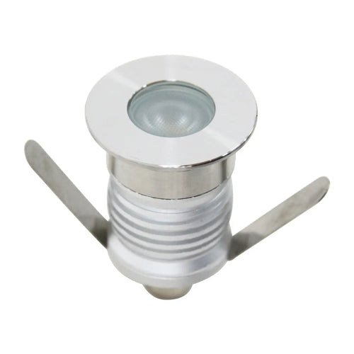 Mini Milk Cap In-Ground Well LED Light Fixture 3W 2700K 12-24V DC Input
