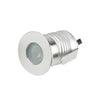 Mini Milk Cap In-Ground Well LED Light Fixture 3W 2700K 12-24V DC Input