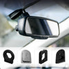Rear View Mirror FOUR Metal Bracket Adapters with Universal Mirror Mounting Button Base | Compatible with Volkswagen, Audi, Dodge, Ford, Honda