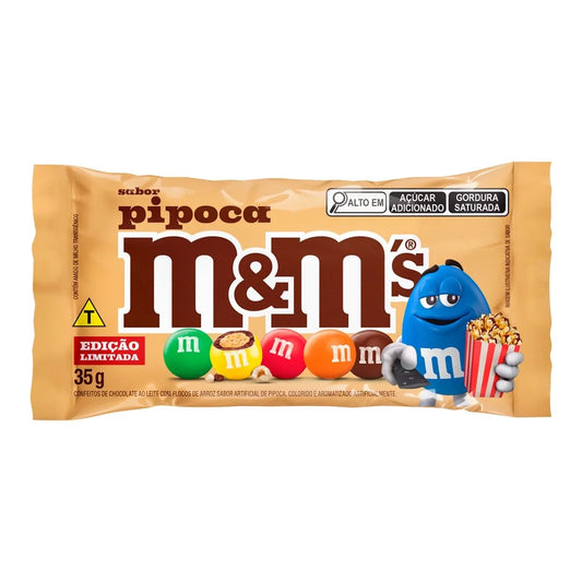 M&M Pipoca 18ct (35g) (Brazil)