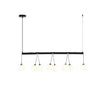 Modern 8-Light Globe Pendant Lights Hanging Chandelier for Kitchen Island