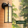 Modern Aluminum Wall Lamp for Outdoor with Clear & Frosted Glass Options
