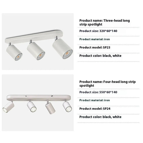 Modern Ceiling Spot Light with Aluminum Body for Stylish Interiors