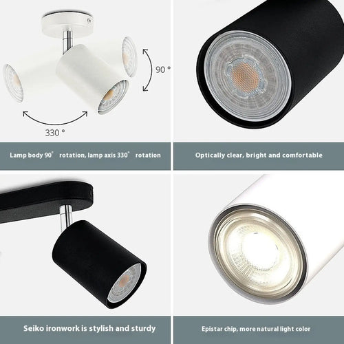 Modern Ceiling Spot Light with Aluminum Body for Stylish Interiors