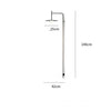 Modern Geometric Wall Light for Hallway and Restaurant Interiors