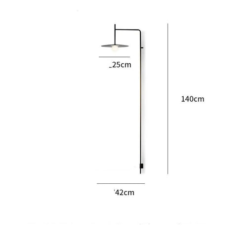 Modern Geometric Wall Light for Hallway and Restaurant Interiors
