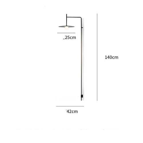 Modern Geometric Wall Light for Hallway and Restaurant Interiors