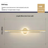 Modern LED Wall Light Fixtures for Bathroom, Bedroom, and Home Decor
