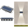 Modern Outdoor Solar Wall Lights with Waterproof Design