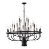 Modern Pendant Light Living Room Chandelier with Adjustable Height