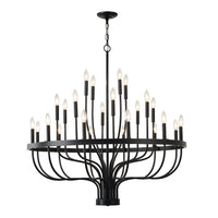 Modern Pendant Light Living Room Chandelier with Adjustable Height
