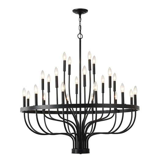 Modern Pendant Light Living Room Chandelier with Adjustable Height