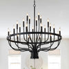 Modern Pendant Light Living Room Chandelier with Adjustable Height