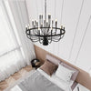 Modern Pendant Light Living Room Chandelier with Adjustable Height