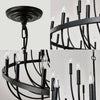 Modern Pendant Light Living Room Chandelier with Adjustable Height