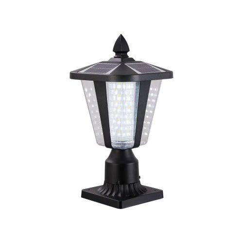 Modern Solar LED Lights with Adjustable Brightness for Pillars