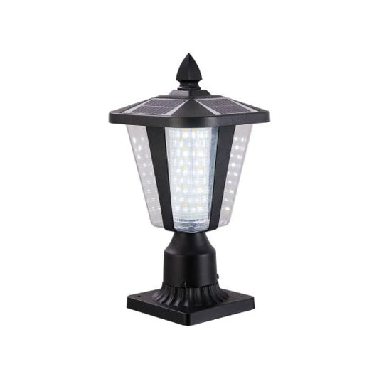 Modern Solar LED Lights with Adjustable Brightness for Pillars
