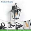 Modern Wall Lights - Outdoor Waterproof Wall Lamps (2-Pack)