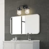 Modern Wall Lights Sconces with Clear Glass Shade and E26 Socket