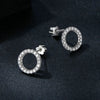 Moissanite 10mm Stud Earrings S925 Sterling Silver Screw Back Gift Mom